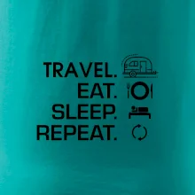 Eat sleep travel - Malý přívěs