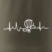 EKG létání balonem