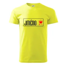 Triko na grilování s vlastním jménem