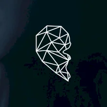 Párovy motiv srdce geometrie - ONA