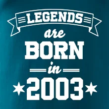 Legends are born in 2003