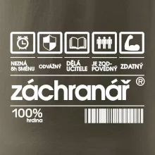 Čárový kód záchranář