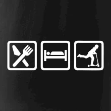 Eat sleep koloběh - koloběžka