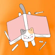 Učení na státnice kočka