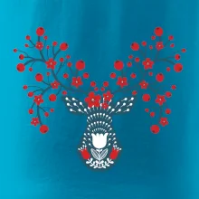 Folklor - jelen s červenými plody