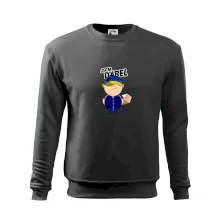 Jsem ďábel doručovatel modro žlutý