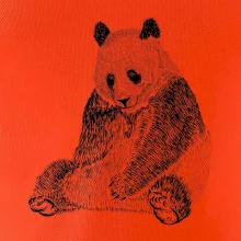 Smutná panda Smutná panda