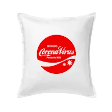 Corona virus pandemic logo