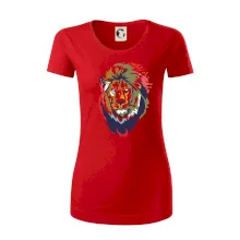 Hlava lva kreslená jednoduchá