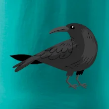 Vrána kreslená  (studio-arte.cz)