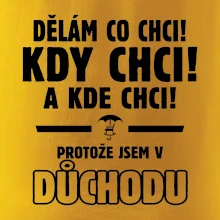 Dělám co chci, kdy chci důchod