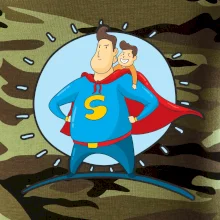 Táta superman - kluk
