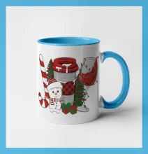 Vánoce, víno a sněhulák