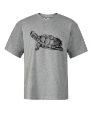 Tužkou kreslená želva