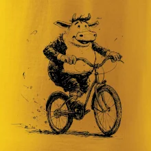 Tlustá kráva na kole