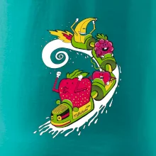 Milkshake vlak kreslený (Pecka design)