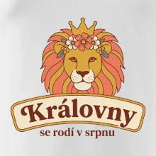Královny se rodí v srpnu  - barevný lev