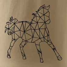 Geometrie - kůň jednobarevná