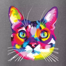 Kočka duhová hlava