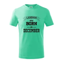 Legends are born in December