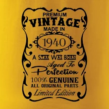 Vintage Etiketa - 1940