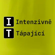 IT Nápis Intenzivně Tápající