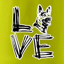 Německý ovčák love
