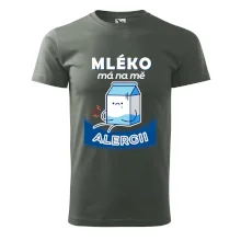 Mléko má na mě alergii