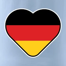 Germany love velké - Německá vlajka