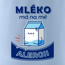 Mléko má na mě alergii