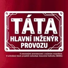 Táta hlavní inženýr provozu