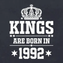 Kings are born in 1992