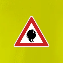 Dopravní značka - krocan