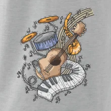 Hudební nástroje v notách