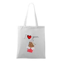 I love you and chocolate