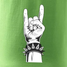 Rock ruka s náramkem