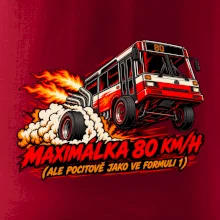 Maximálka 80 km h jako ve formuli 1