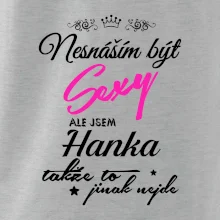 Nesnáším být sexy - vlastní jméno Nesnáším být sexy - vlastní jméno
