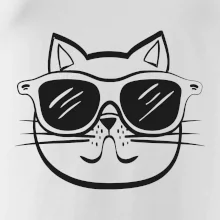 Kočka s brýlemi