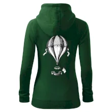 Horkovzdušný balón  kreslený