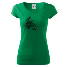 MTB kreslený cyklista MTB kreslený cyklista