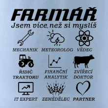 Symboly farmář - Traktorista a partner