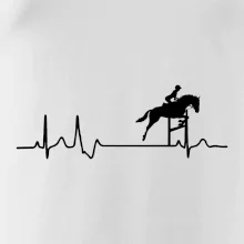 EKG kůň přeskok