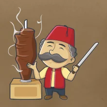 Kebab kuchař