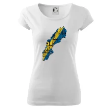 Mapy - názvy měst - Švédsko