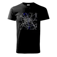 Olomouc - Mapa s vodními toky