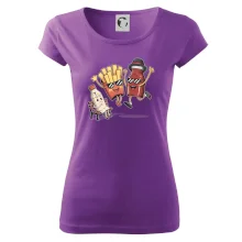 Souboj o hranolky kečup tatarka