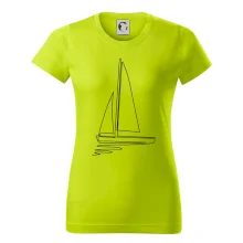 Plachetnice jedním tahem