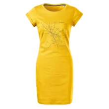 Černobílá mapa Znojmo