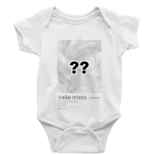 Vaše místo - vrstevnice v obdélníku